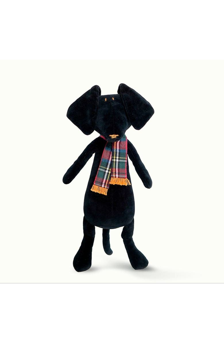 ADADA Scott, the dachshund dog stuffed animal, Main, color, Charcoal Multi