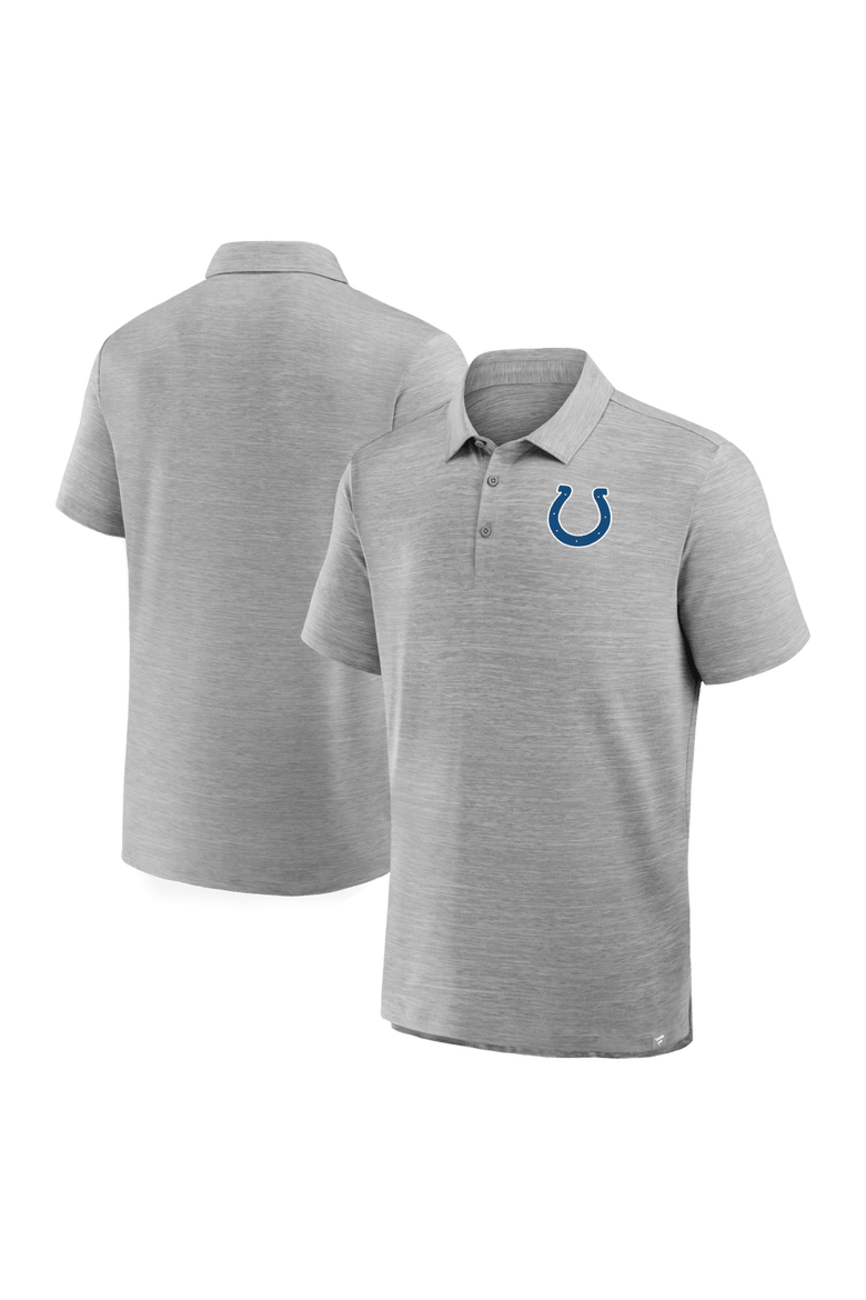 Men's Fanatics Heather Gray Indianapolis Colts Clutch Polo, Main, color, Heather Gray