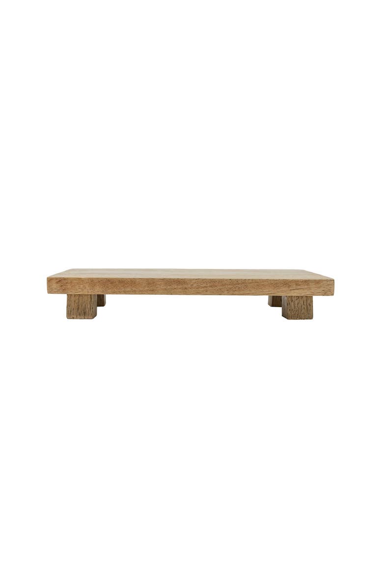 Hazel Vanity Decorative Tray, Alternate, color, Brown
