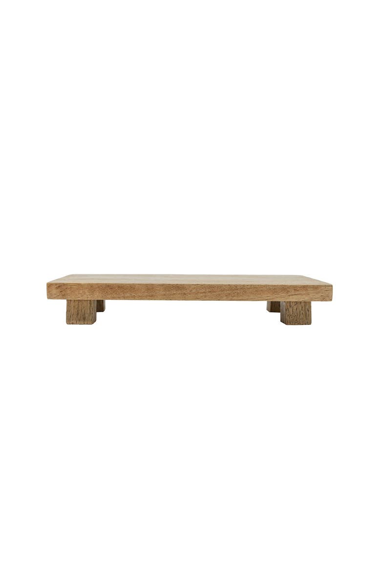 Foreside Home and Garden Hazel Vanity Decorative Tray, Alternate, color, Brown