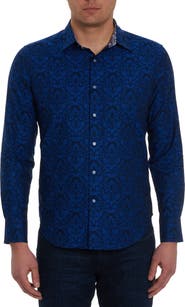 Robert Graham Bayview Cotton Button-Up Shirt