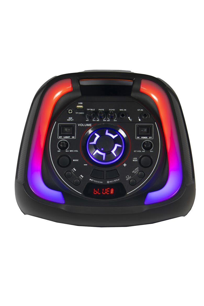 Dual 12 Inch Party Speaker with TWS, Alternate, color, Black