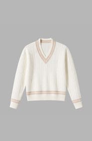Blvck Knit V-Neck Sweater