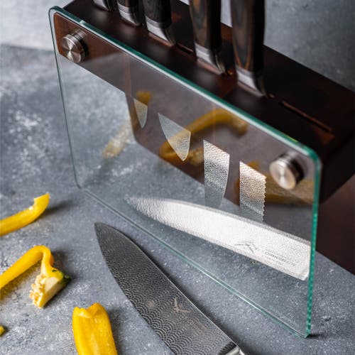 Cuisine::pro ® Le Connoisseur Epicure 7-piece Knife Block In Brown