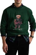 Polo Ralph Lauren Big & Tall Bear Crewneck Sweatshirt