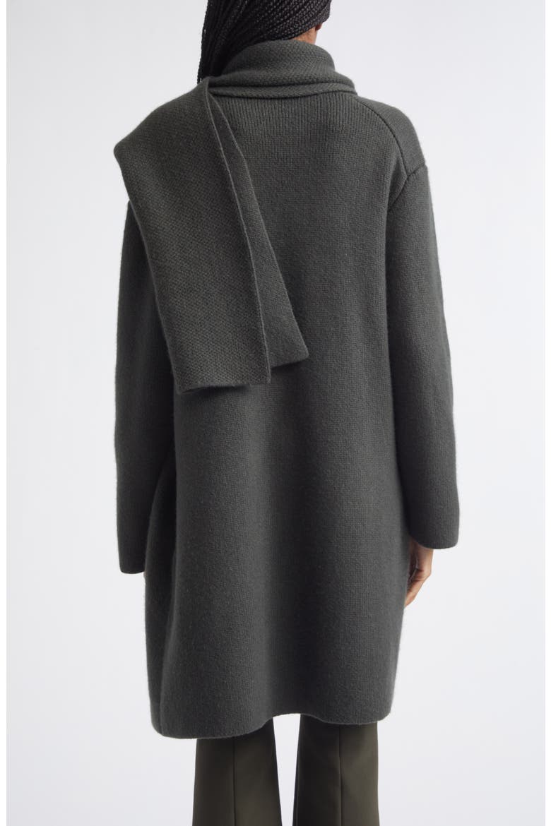 Drape Sweater Coat, Alternate, color, DARK THYME