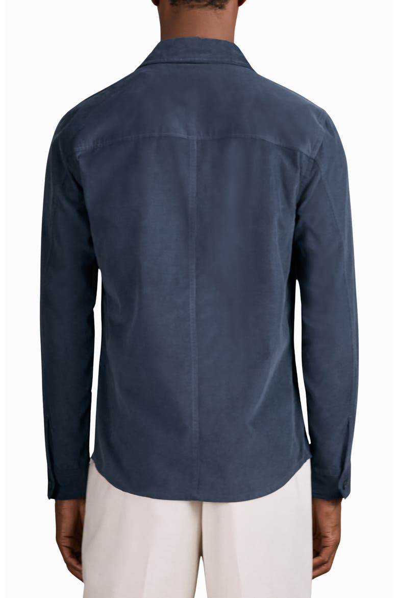 Kai Cotton Shirt Jacket, Alternate, color, AIRFORCE BLUE