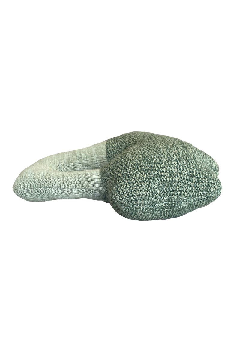 Brucy the Broccoli Knit Accent Pillow, Alternate, color, DARK GREEN LIGHT GREEN