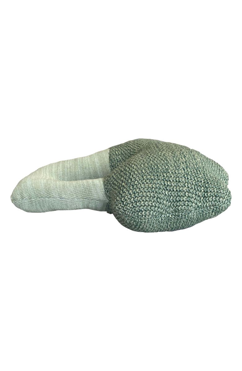 Lorena Canals Brucy the Broccoli Knit Accent Pillow, Alternate, color, Dark Green Light Green