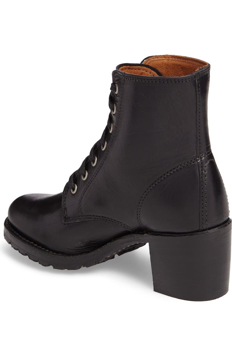 Frye Sabrina 6G Lace-Up Boot, Alternate, color,