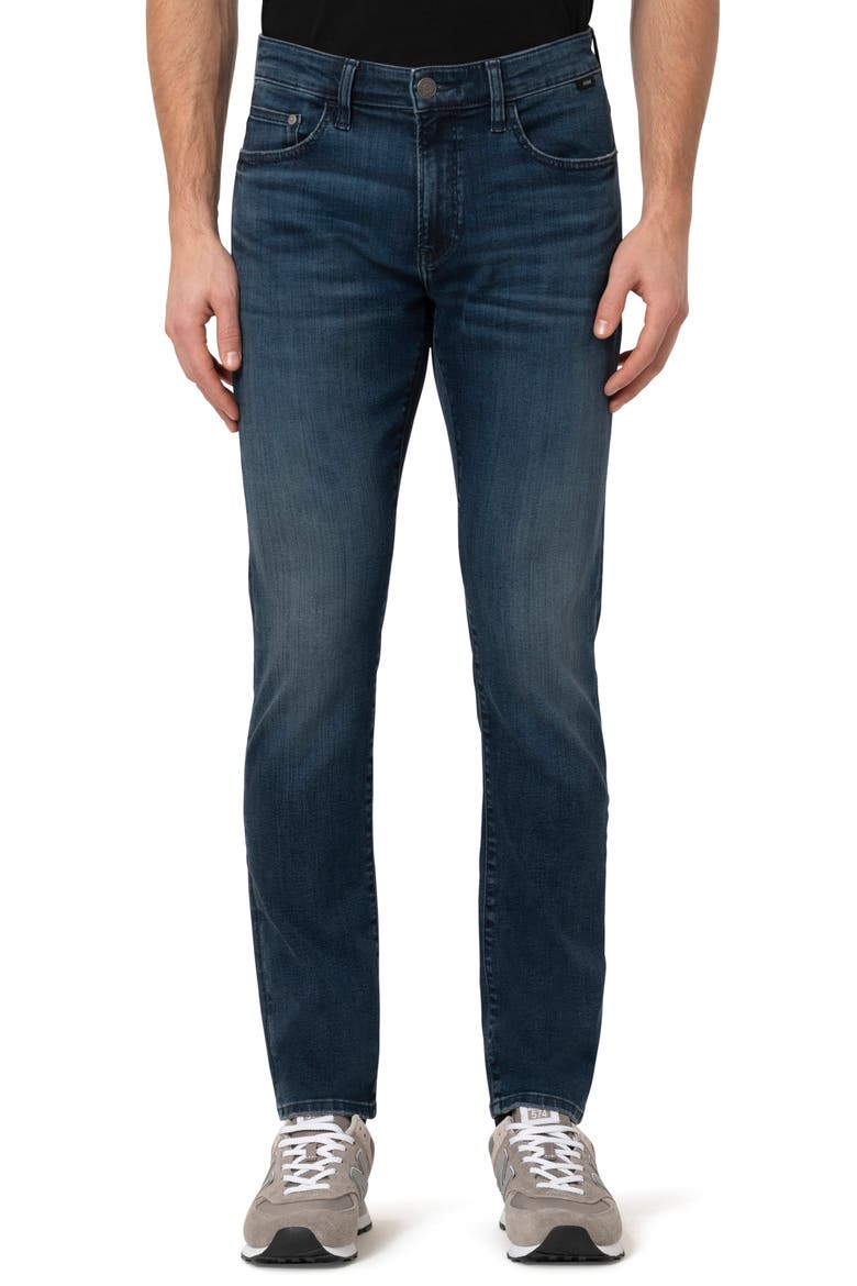 Zach Straight Leg Jeans, Main, color, INK BRUSHED SUPERMOVE