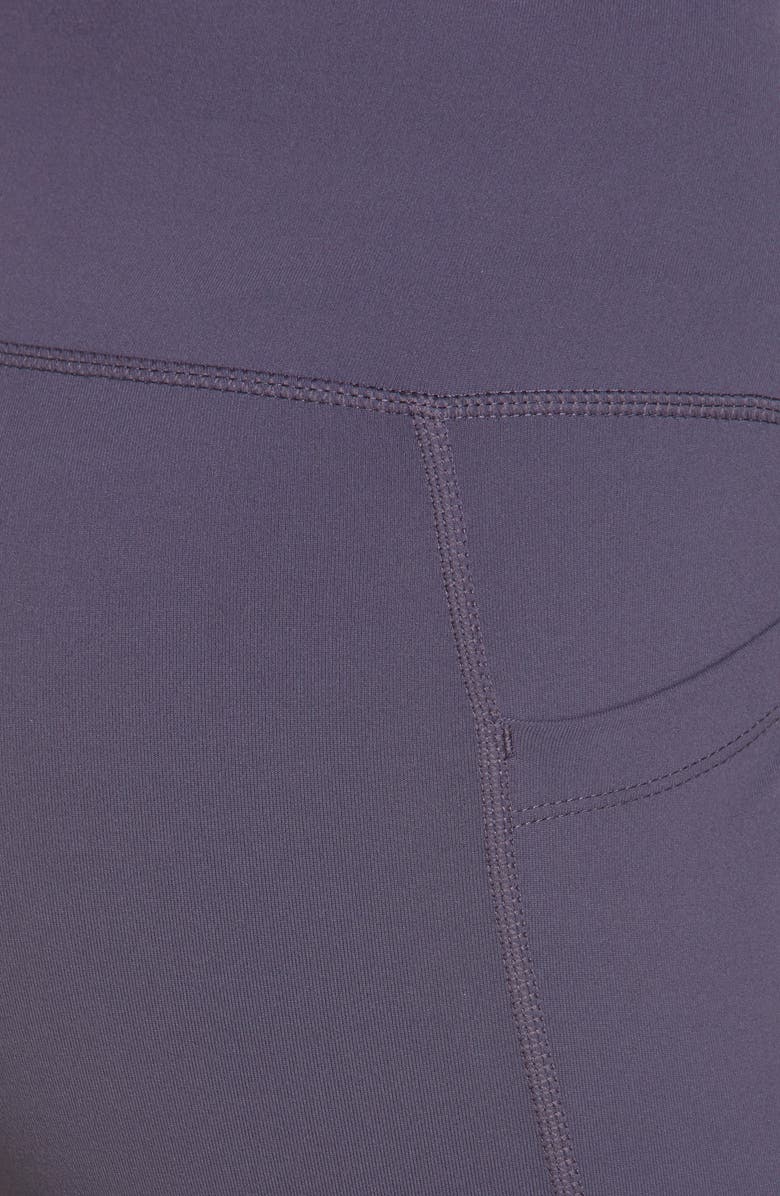 Zella Live In High Waist Pocket Crop Leggings, Alternate, color,