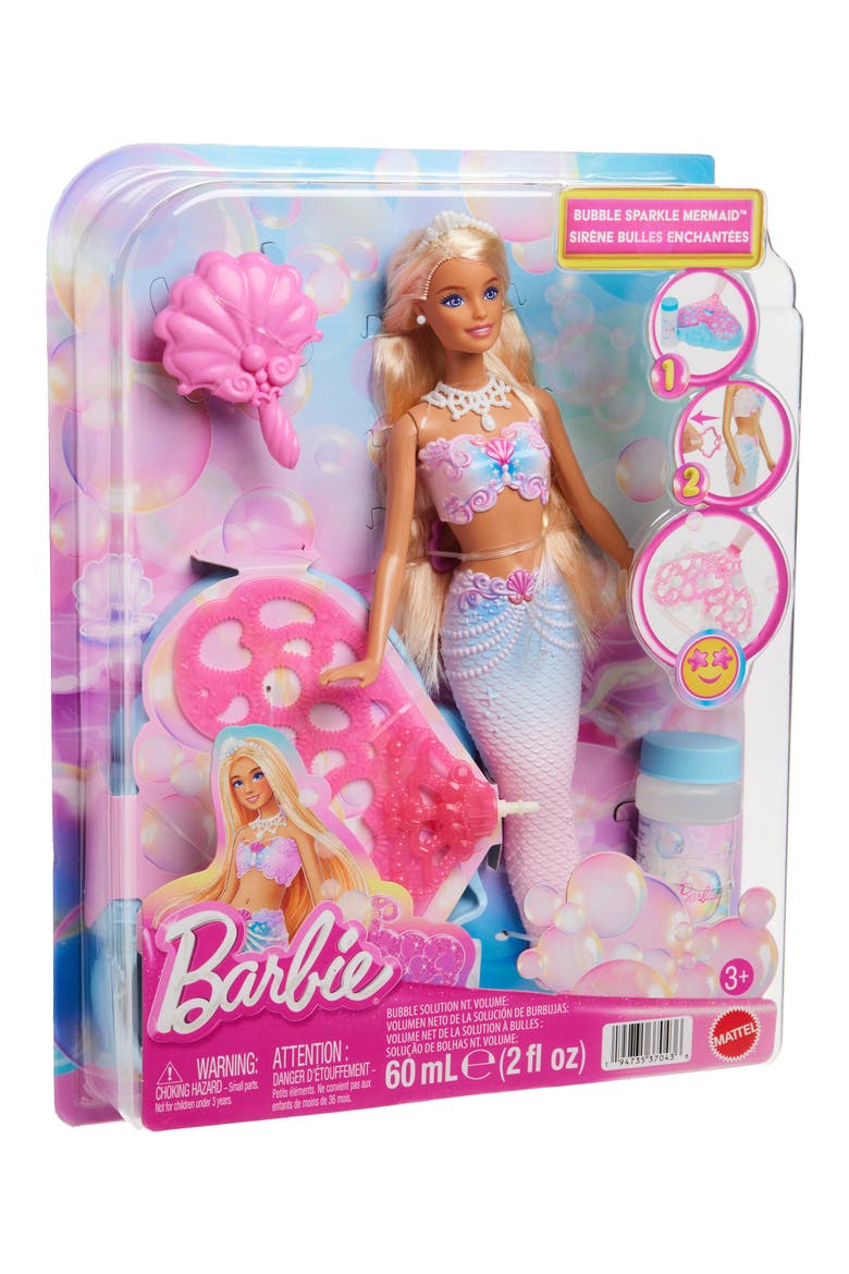 Bubble Sparkle Mermaid Doll, Main, color, NONE