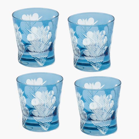 Engraved Water Glasses (Set of 4)