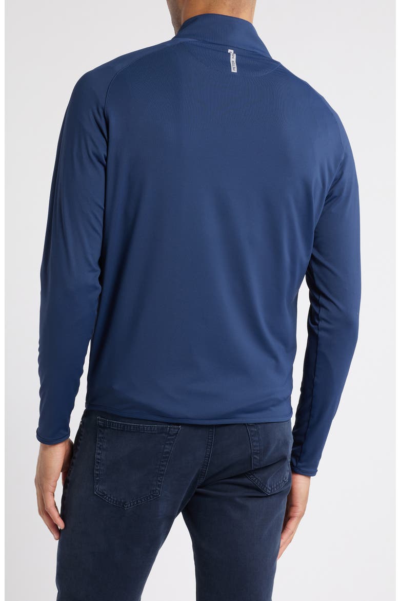 Crown Crafted Stealth Performance Quarter Zip Pullover, Alternate, color, NAVY