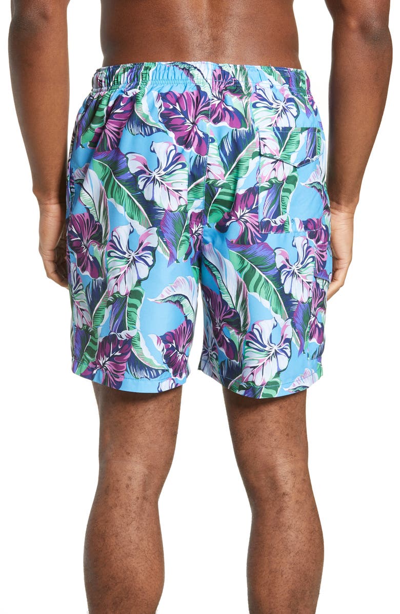 Tommy Bahama Naples Let's Be Fronds Classic Fit Swim Trunks, Alternate, color,