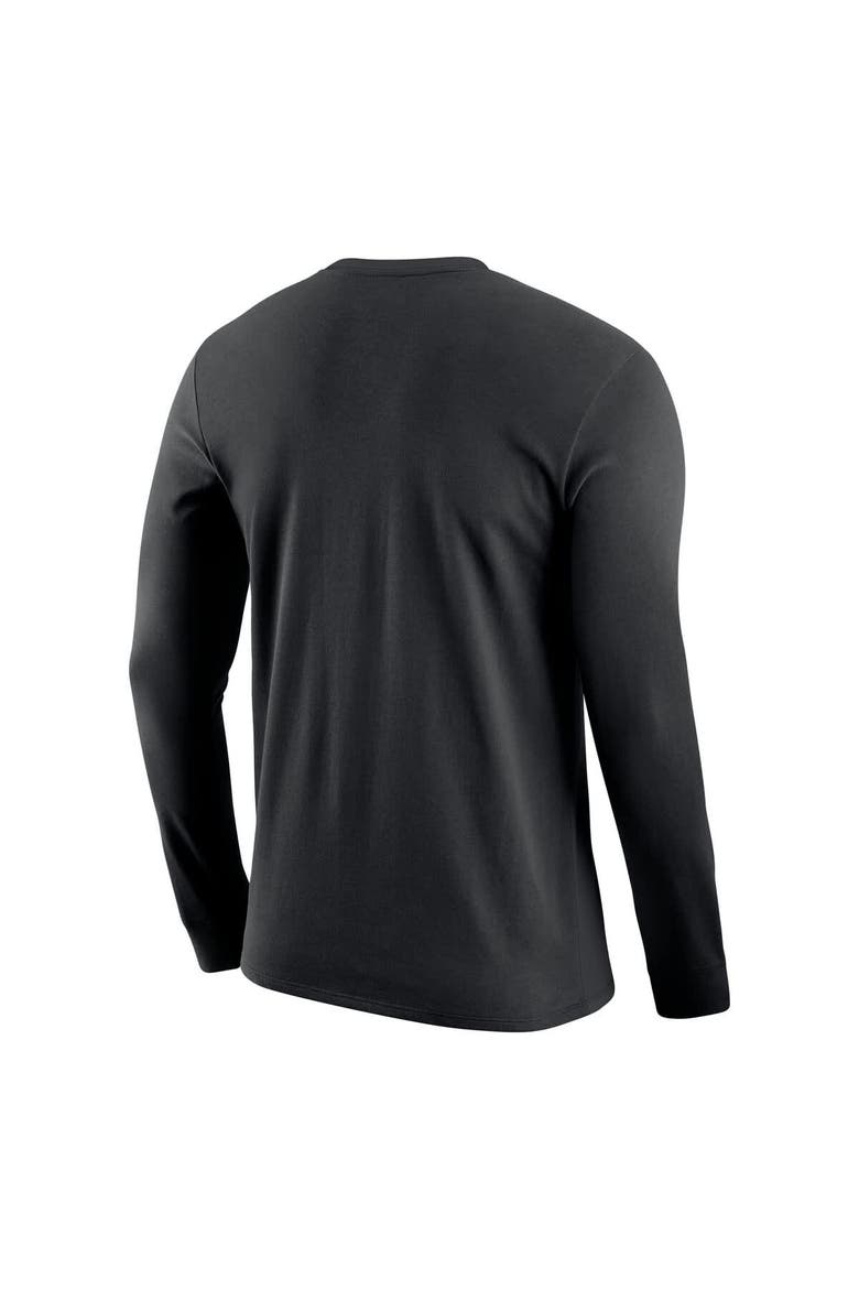 Men's Nike Black Army Black Knights West Point Classic Collection Long Sleeve T-Shirt, Alternate, color, Black
