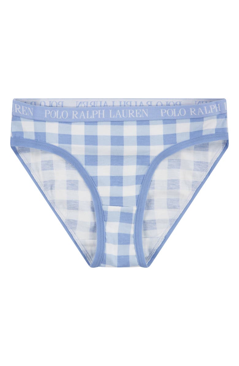 Ralph Lauren Kids' Assorted 3-Pack Bikini Briefs, Alternate, color, Elite Blue