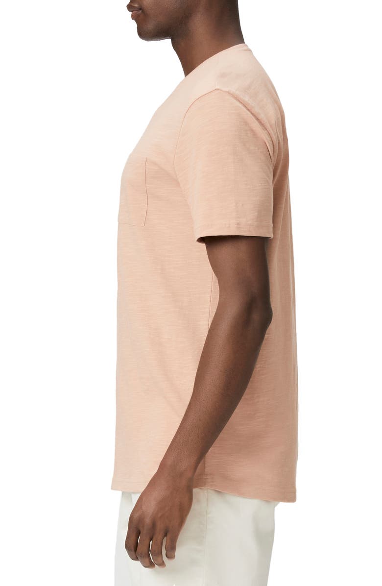 PAIGE Kenneth Cotton Slub T-Shirt, Alternate, color, Cloud Sunr