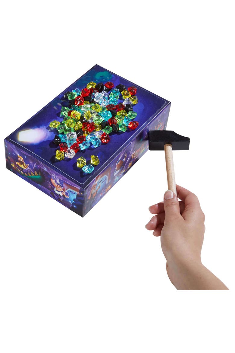 Hammer Time A Fun Kids Treasure Hunt Board Game, Family Party Game with Gems & Strategy for Ages 5+, Alternate, color, Yellow Multi