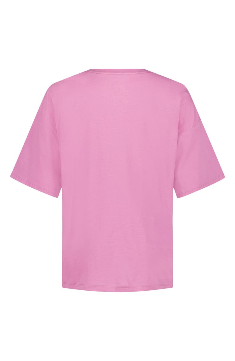 Billabong Kids' Summer Oversize Cotton Graphic T-Shirt, Alternate, color, Cyclamen