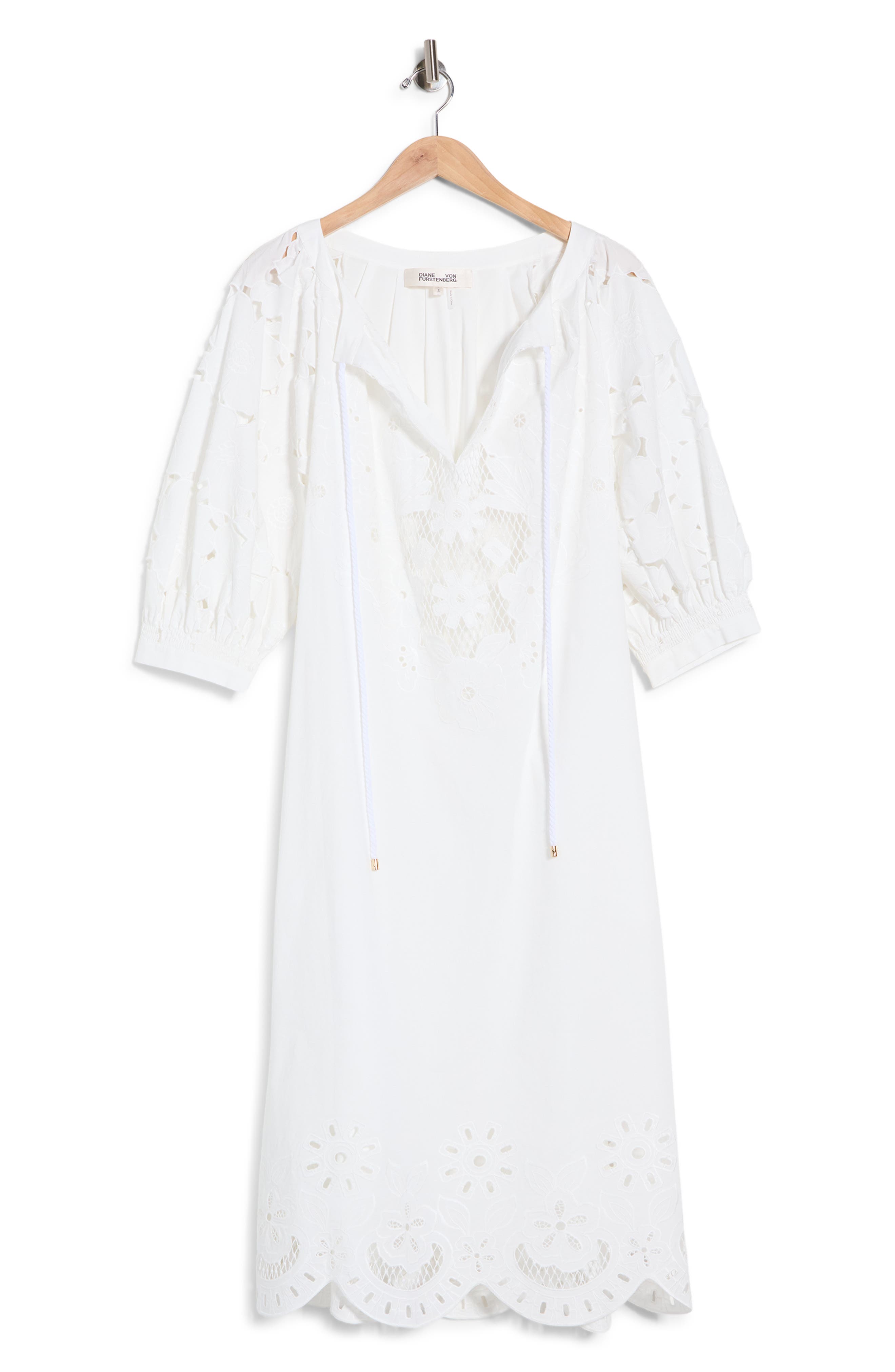 DVF Rhodes Stretch Cotton Dress