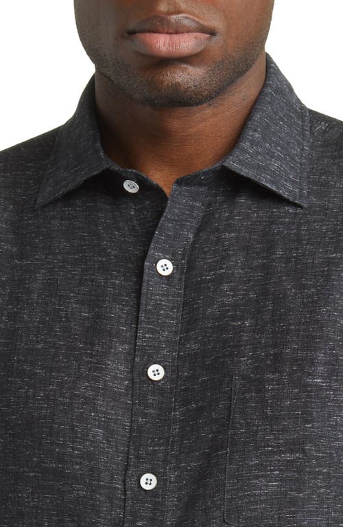 RODD & GUNN RODD & GUNN ELLERSLIE SHORT SLEEVE LINEN BUTTON-UP SHIRT
