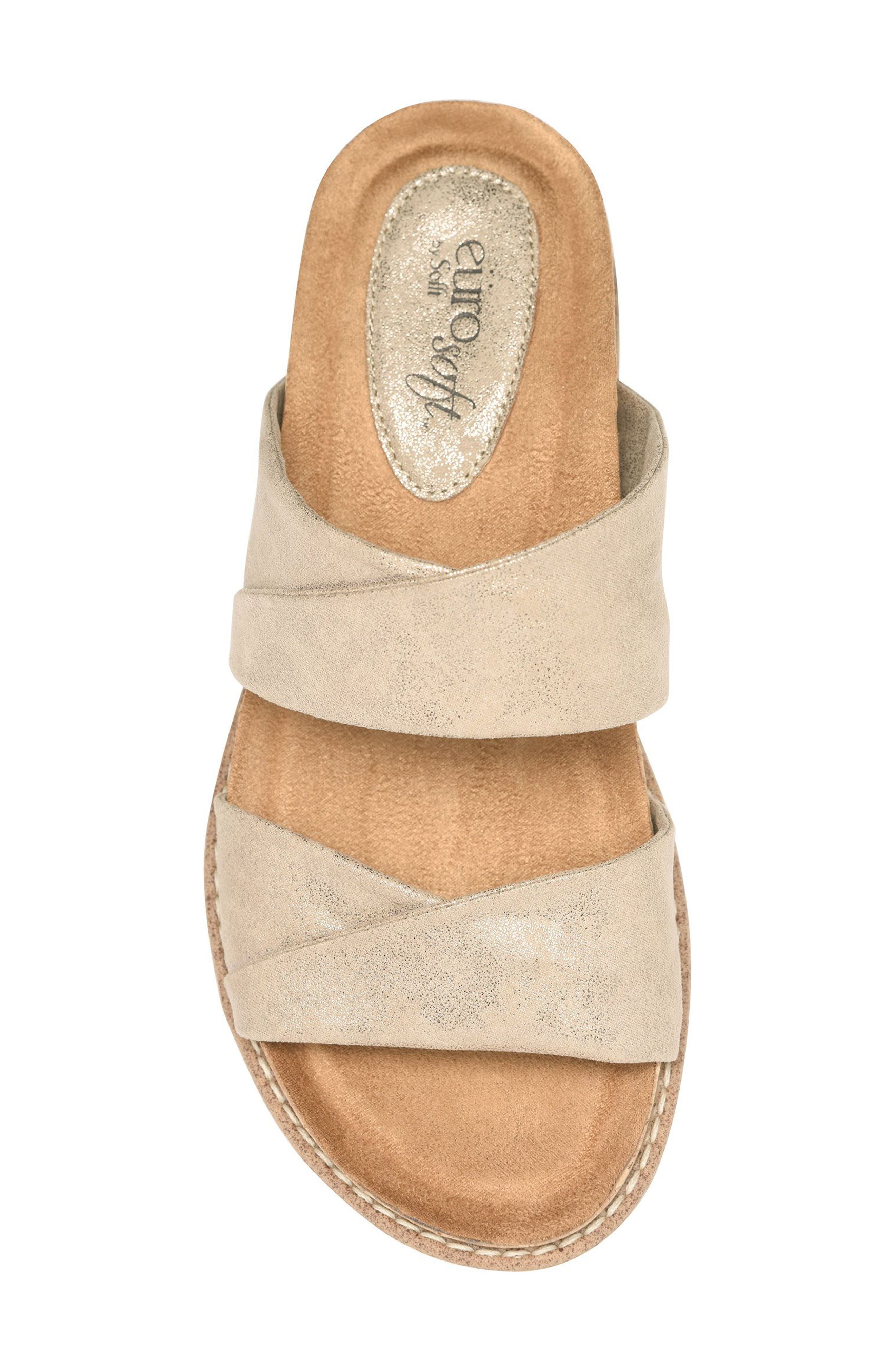 Gail Slide Sandal, Alternate, color, BAYWATER