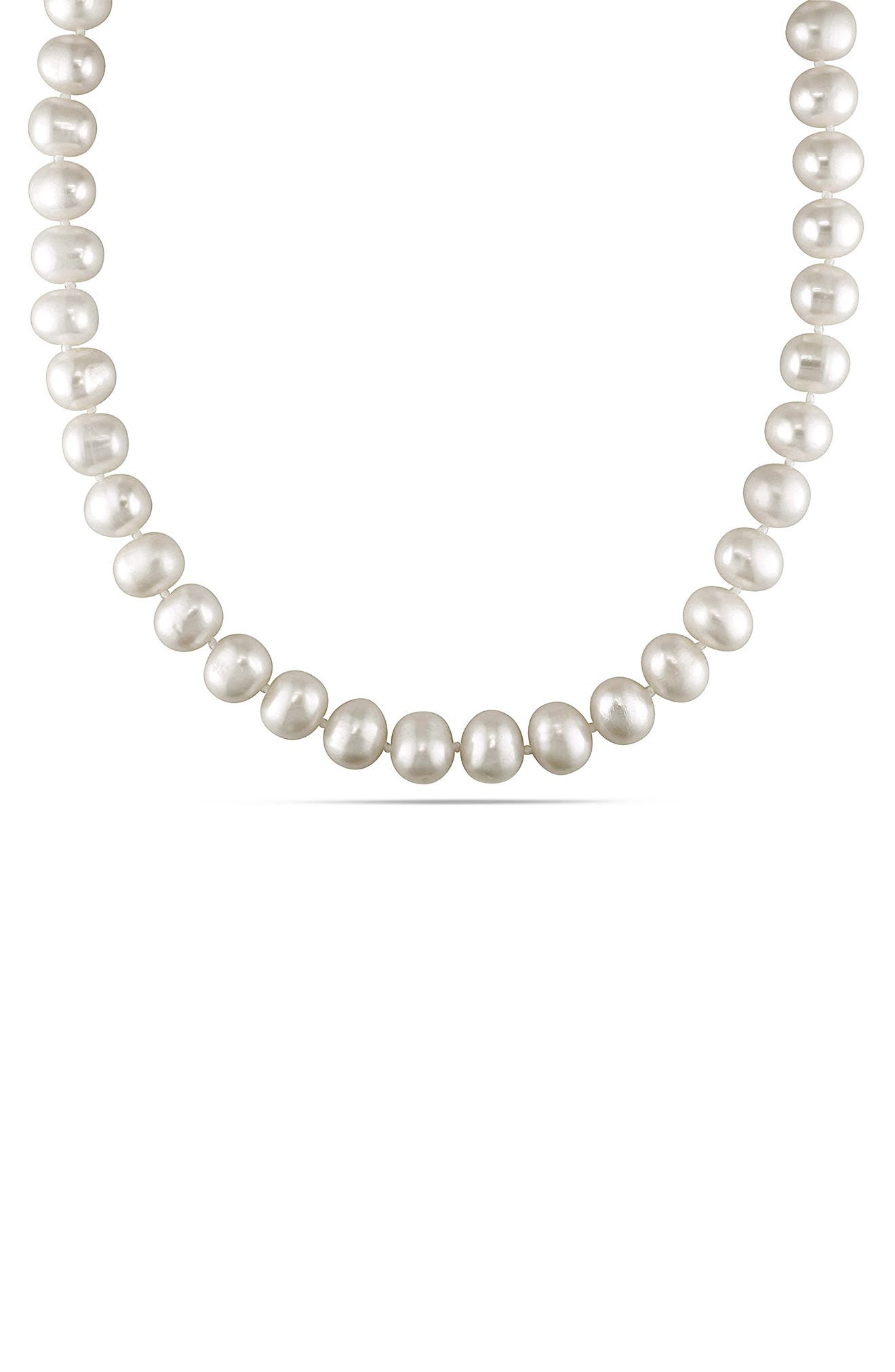 DELMAR 10-11mm Baroque Freshwater Pearl Necklace