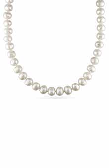 DELMAR 10-11mm Baroque Freshwater Pearl Necklace