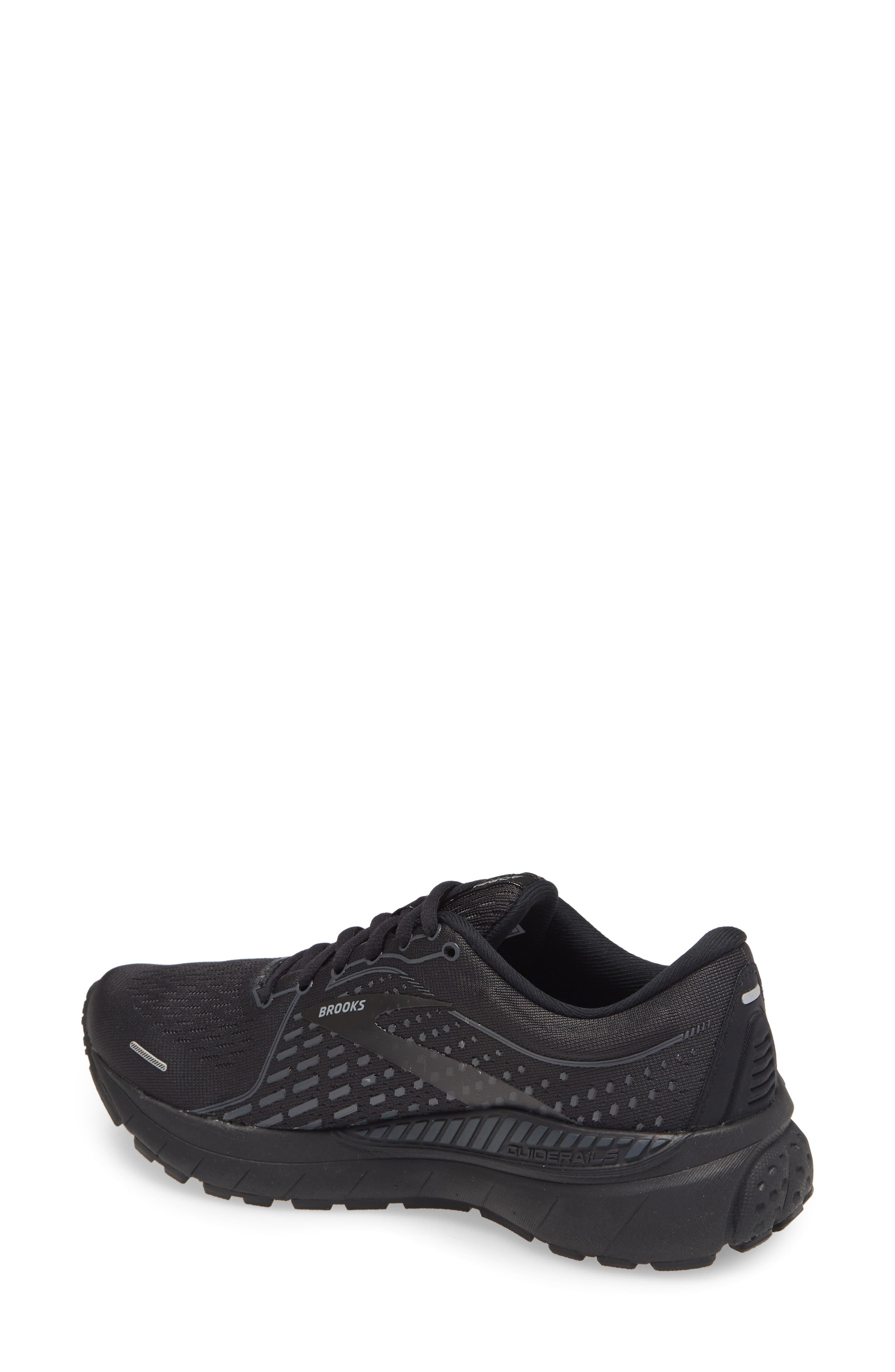 Adrenaline GTS 21 Running Shoe, Alternate, color, BLACK/ BLACK/ EBONY