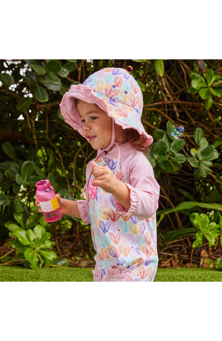 UV Skinz Reversible Sun Hat, Alternate, color, Doodle My Heart