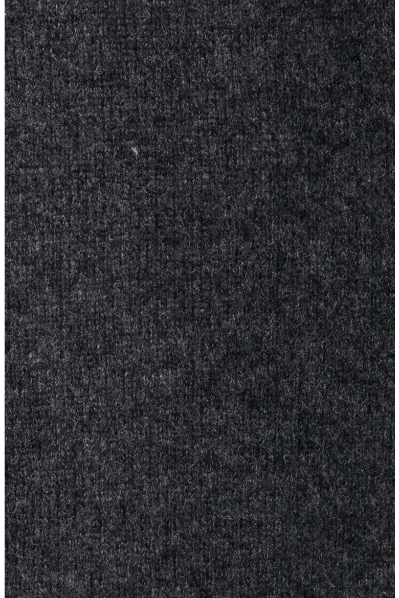 Lace Trim Triangular XX-Large Wool Scarf, Alternate, color, PHANTOM