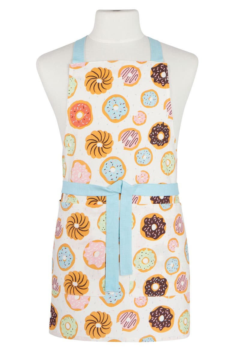 Donuts 2-Piece Apron & Tea Towel Set, Alternate, color, DONUTS