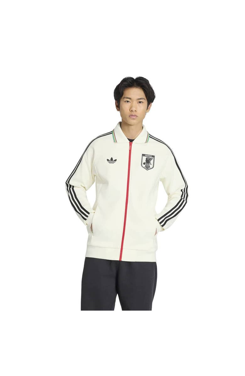 adidas Men's adidas White Japan National Team 2026 Away Full-Zip Anthem Jacket, Main, color, White