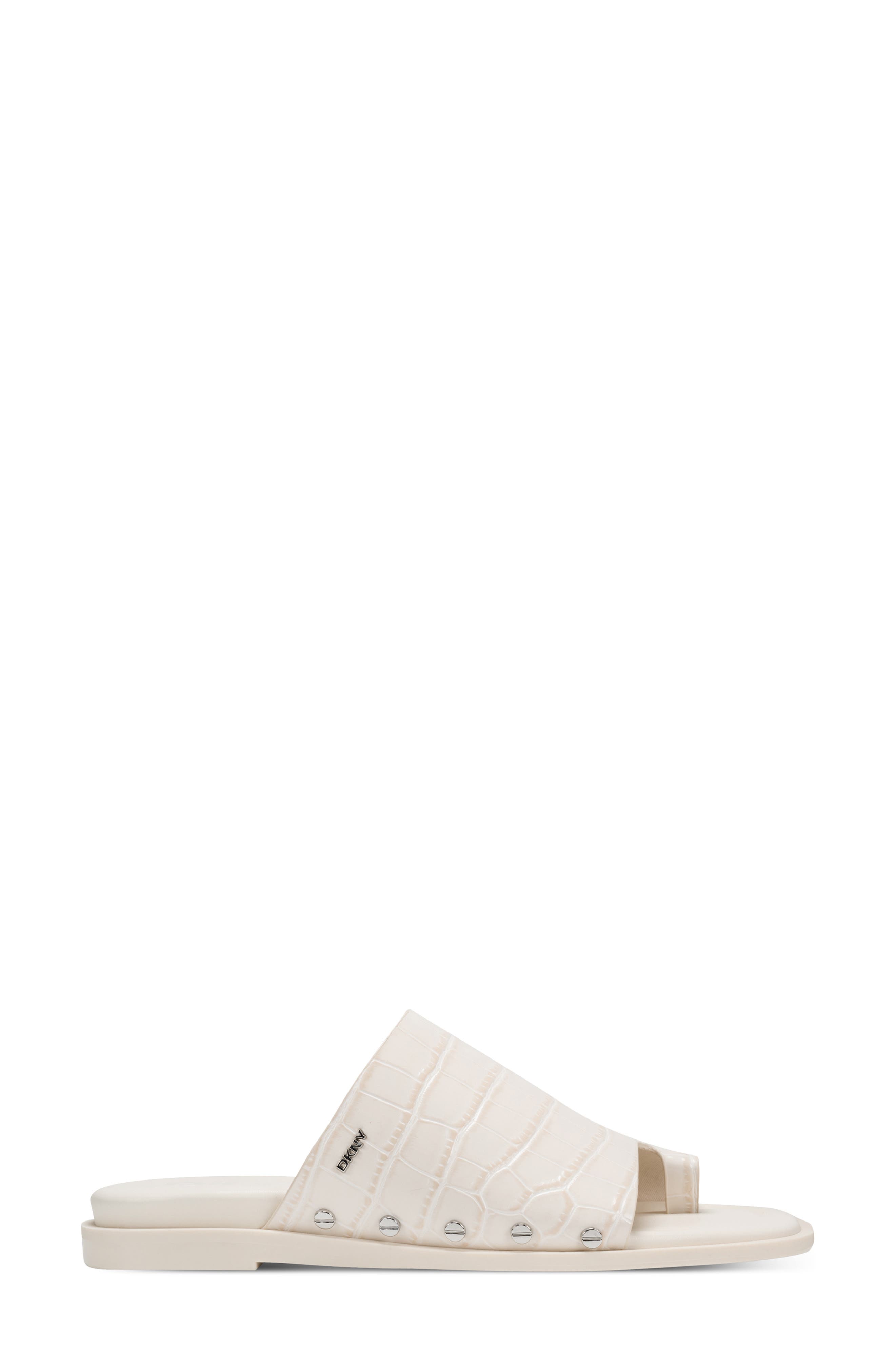 DKNY Colwyn Slide Sandal, Alternate, color, Coconut
