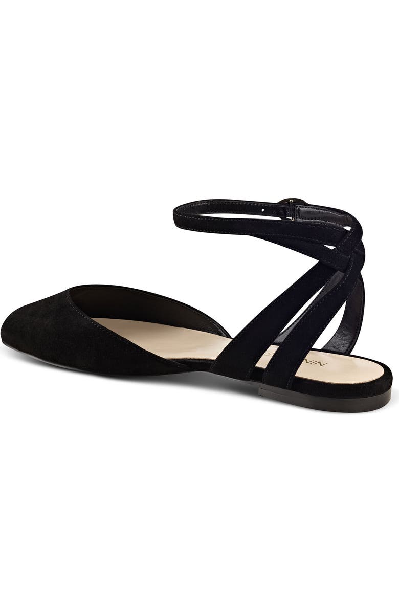 Nine West Begany Ankle Strap Flat, Alternate, color,