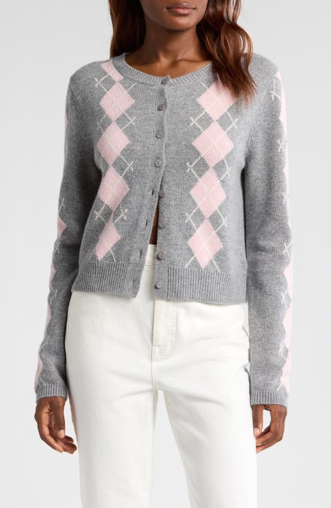Clara Cashmere Crew Cardigan