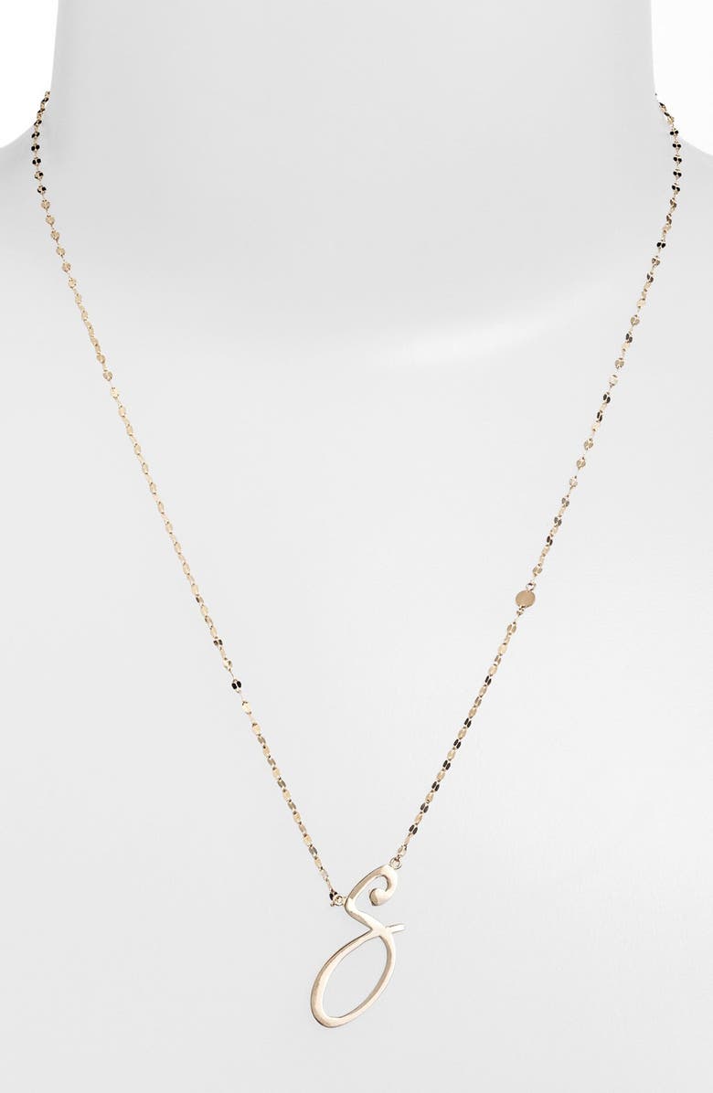 LANA Jewelry 'Spellbound' Initial Pendant Necklace, Alternate, color,