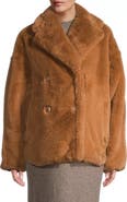 Emilia George Maia Faux Fur Coat