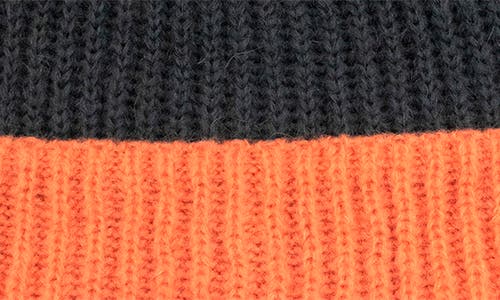 Portolano Chunky Colorblock Beanie In Multi