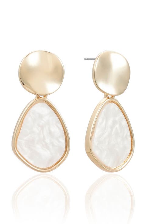 Pearl Secret Mother-of-Pearl Drop Earrings