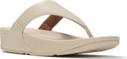 FitFlop Lulu Leather Toe Post Sandals