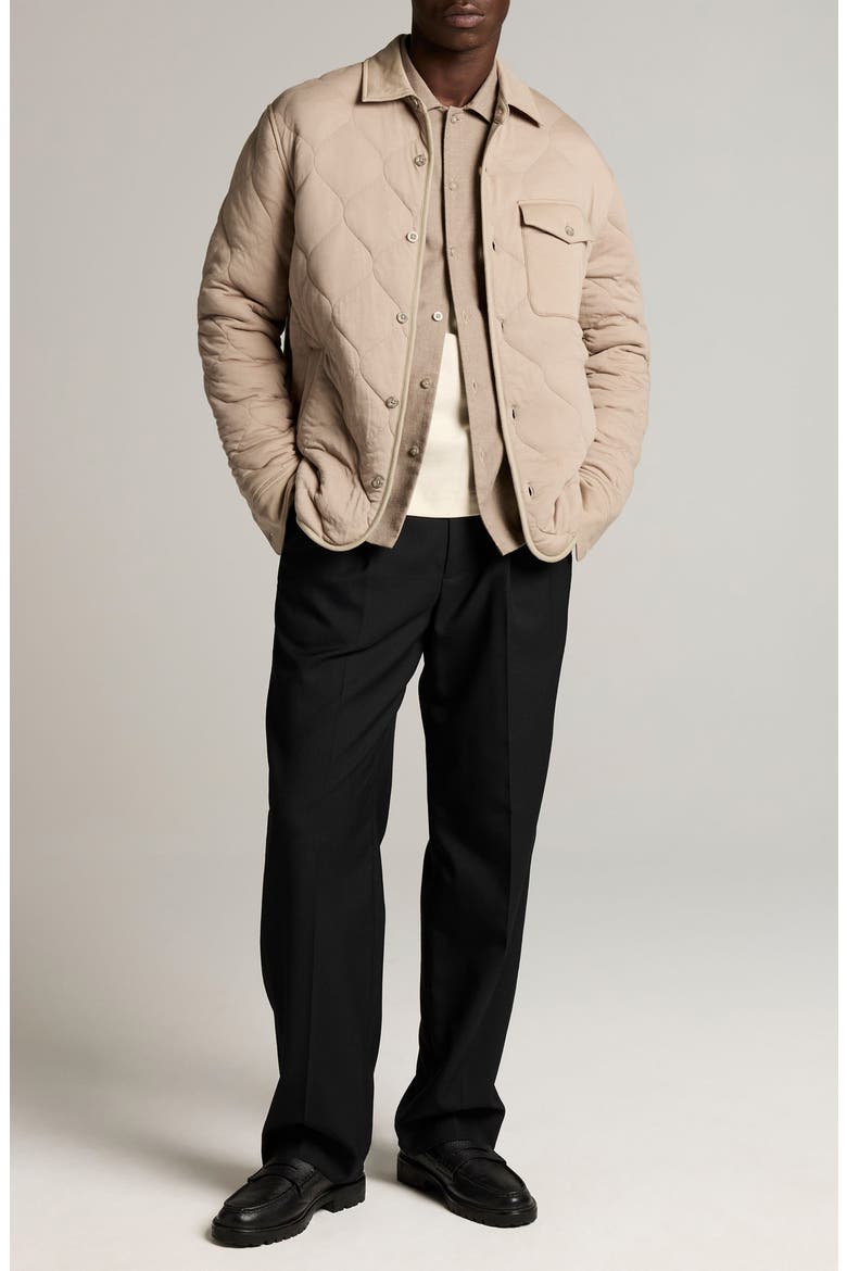 Quilted Shirt Jacket, Alternate, color, PAVEMENT