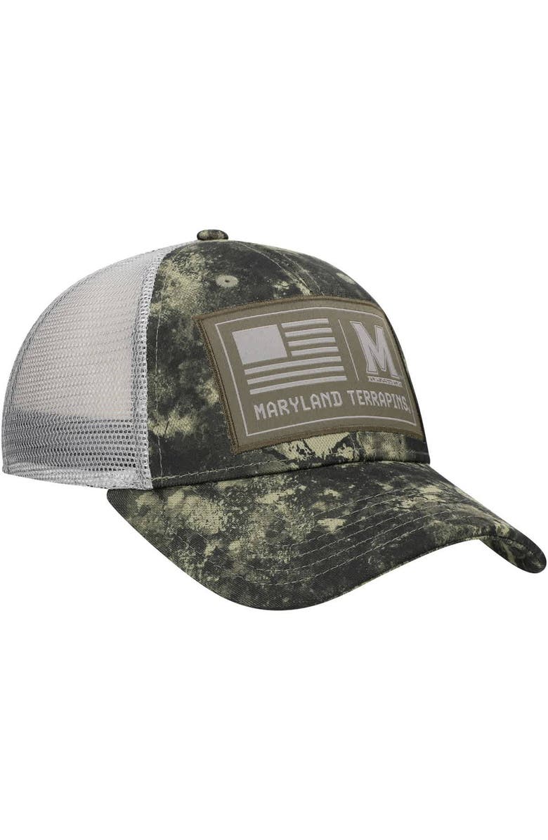 Under Armour Men's Under Armour Camo Maryland Terrapins Freedom Collection Blitzing Performance Trucker Hat, Alternate, color, Camo