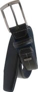 IZOD Mens Elastic Power Stretch Leather Belt