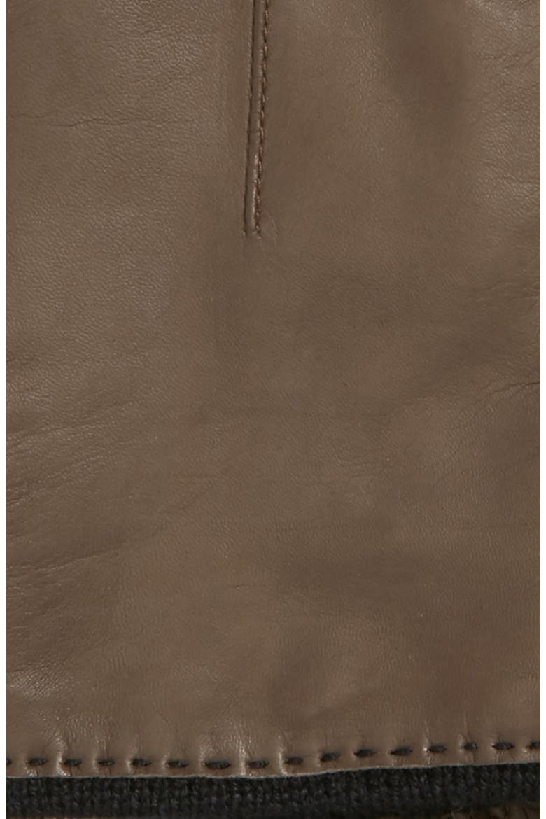 Metisse Leather Glove, Alternate, color, CALME
