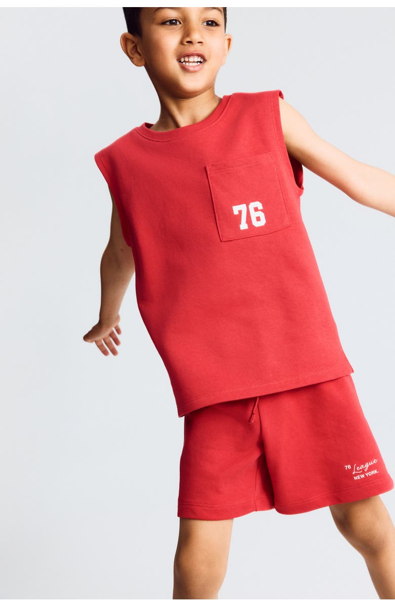 H&M 2-piece Sweatshirt Set, Alternate, color, Red/76