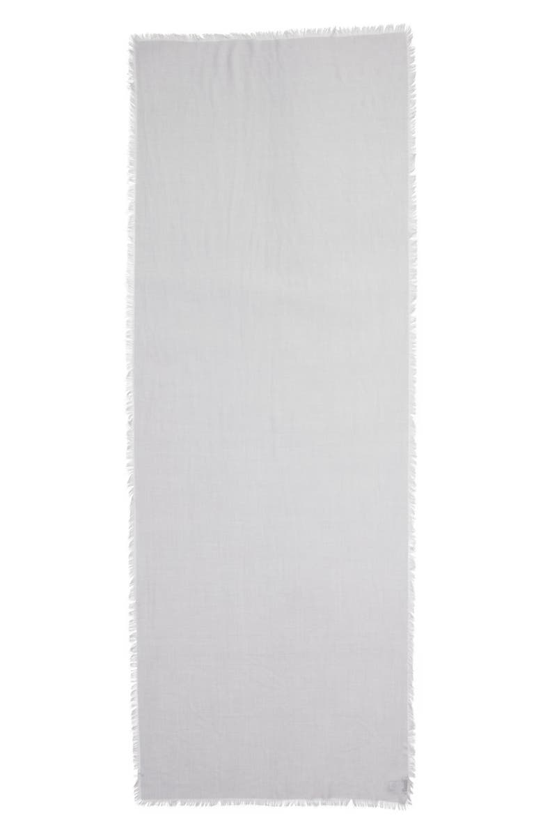 Nordstrom Cashmere & Silk Wrap, Alternate, color, Grey Sconce