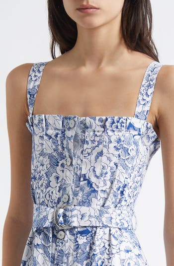 Floral Print A-Line Dress